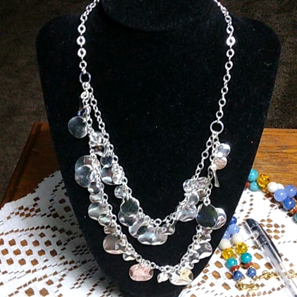 (Any 2 for $12) Latasia silver-tone necklace